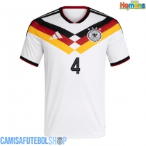 Camisa de time de futebol Alemanha Jonathan Tah #4 Replicas 1º Equipamento Mundo 2026 Manga Curta